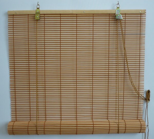Roleta bambusowa nat./czereśnia, 140 x 160 cm