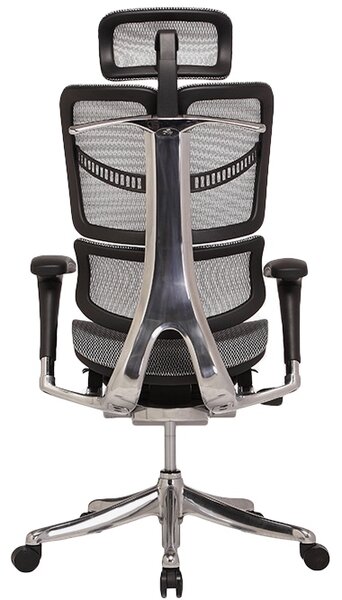 Fotel ergonomiczny z siatki ErgoFly Fly, zgodny z normą BHP