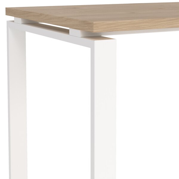 Biurko loft na płozach Sign 120 jackson hickory/biały mat