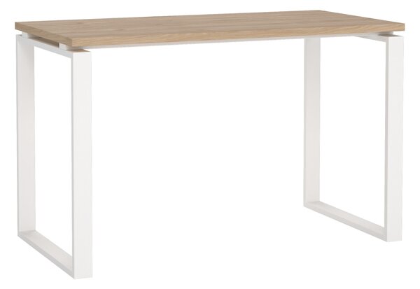 Biurko loft na płozach Sign 120 jackson hickory/biały mat