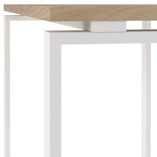 Biurko loft na płozach Sign 120 jackson hickory/biały mat