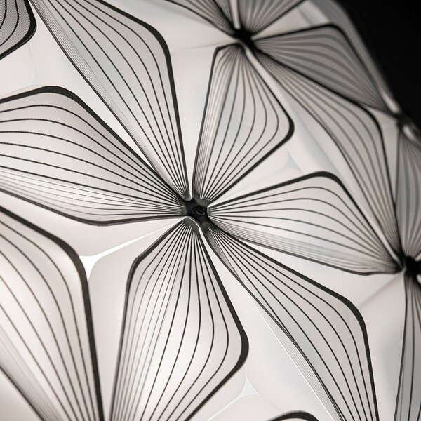 Lampa Wisząca Slamp, C'EST LA VIE, ściemnialny, czarny, salon, tworzywo sztuczne, design