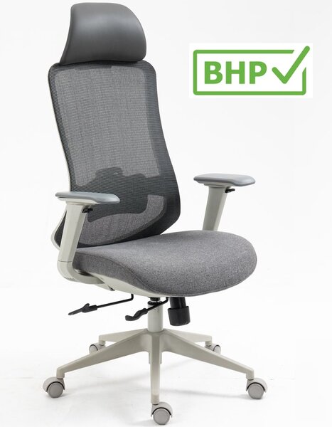 Ergonomiczny fotel biurowy Ergon, zgodny z normą BHP