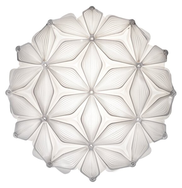 Lampa Sufitowa Slamp, C'EST LA VIE, ściemnialny, biały, salon, tworzywo sztuczne, design