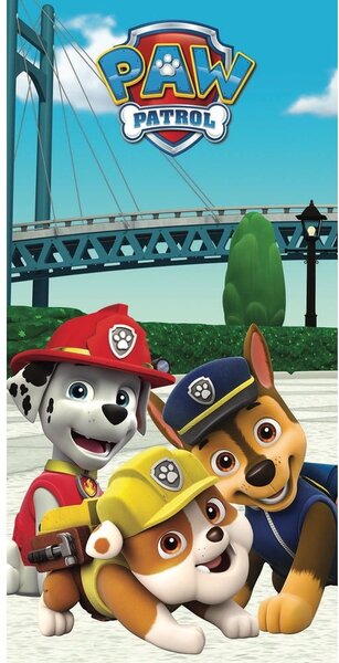 Bawełniany ręcznik dziecięcy 70x140 cm Paw Patrol – Jerry Fabrics