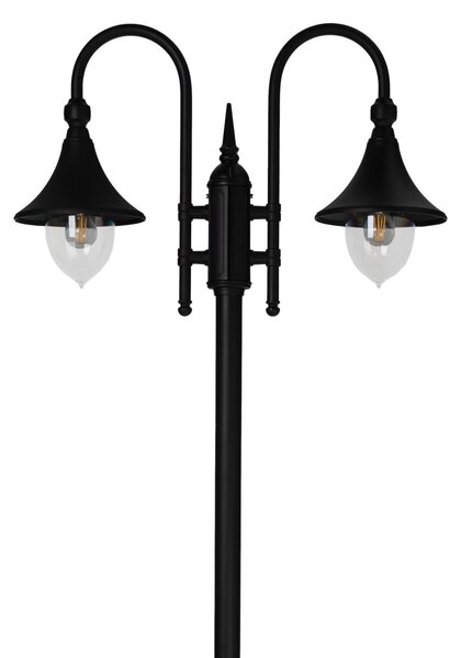 Zewnętrzna Lampa Norlys, czarny, taras, aluminium