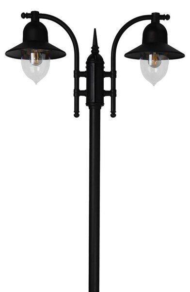 Zewnętrzna Lampa Norlys, czarny, taras, aluminium