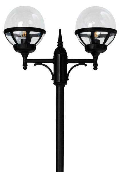 Zewnętrzna Lampa Norlys, czarny, taras, aluminium