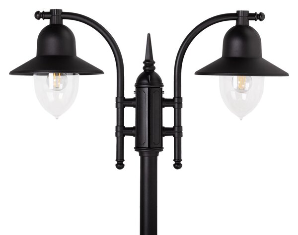Zewnętrzna Lampa Norlys, czarny, taras, aluminium