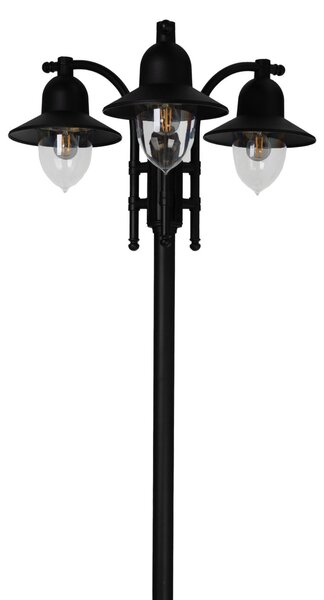 Zewnętrzna Lampa Norlys, czarny, taras, aluminium