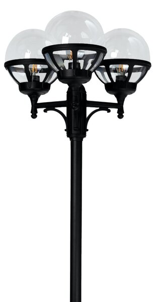 Zewnętrzna Lampa Norlys, czarny, taras, aluminium