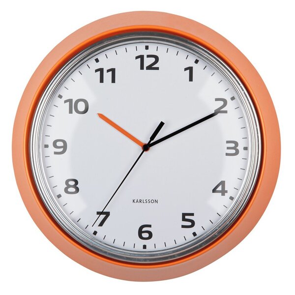 Zegar ścienny ø 34 cm Modern Retro – Karlsson