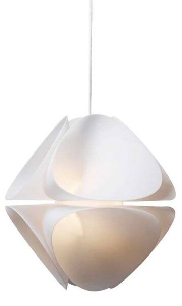 FRANDSEN Lampa wisząca Nova, możliwość ściemniania, biały / opal, salon / jadalnia, tworzywo sztuczne, nowoczesny