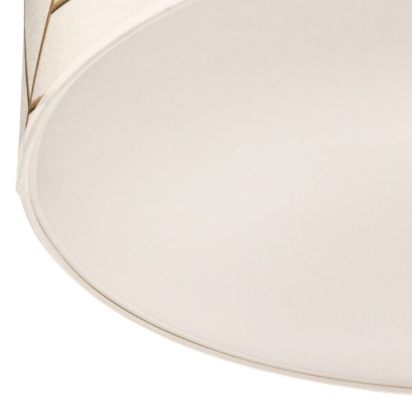 Lampa sufitowa Zulu Eko-Light, możliwość ściemniania, mosiężny / złoty, salon / jadalnia, tkanina / materiał / jedwab, nowoczesny