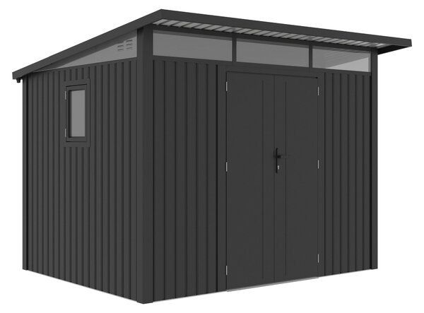 Domek ogrodowy G21 Madison 731 - 289 x 253 cm, slate grey