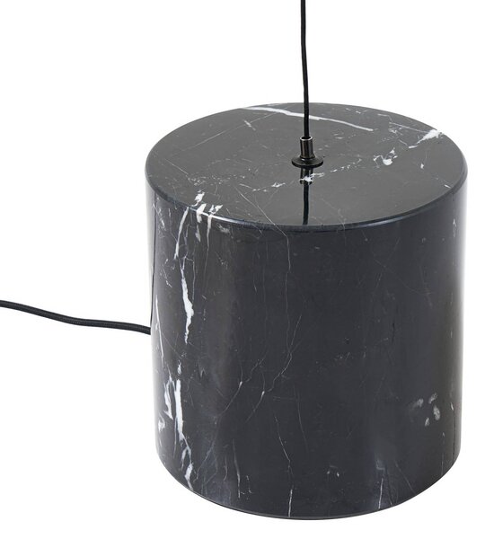Lampa stojąca LED Darrow Lucande, możliwość ściemniania, biały / opal, salon / jadalnia, szkło, nowoczesny