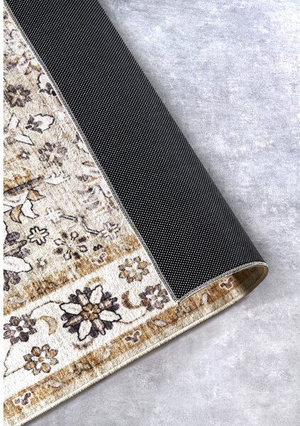 Beżowy dywan 80x150 cm Saveh Cream Gold – Elle Decoration