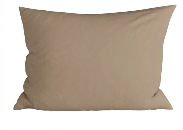 Poszewka na poduszkę DENYX BLEND 70x90 cm jasnobrązowa