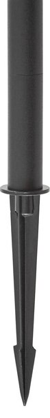 Lampa ogrodowa LED z panelem słonecznym Lucande Faylen, czarna, IP65 Faylen Lucande, możliwość ściemniania, czarny, metal, design
