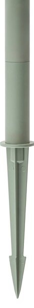 Lampa ogrodowa LED z panelem słonecznym Lucande Faylen, kolor szałwiowy, IP65 Faylen Lucande, możliwość ściemniania, zielony, metal, design