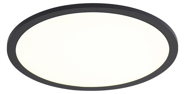 Inteligentny panel LED czarny 40 cm z funkcją LED Dim to Warm ze zdalnym sterowaniem - Knob