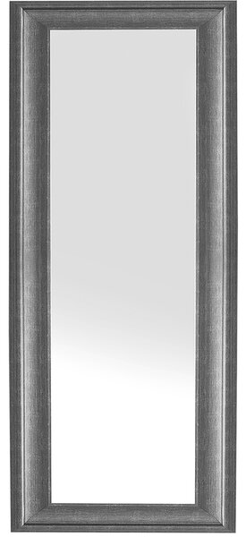 Klasyczne lustro ściennie wiszące dekoracyjne 51 x 141 cm czarne Lunel Beliani