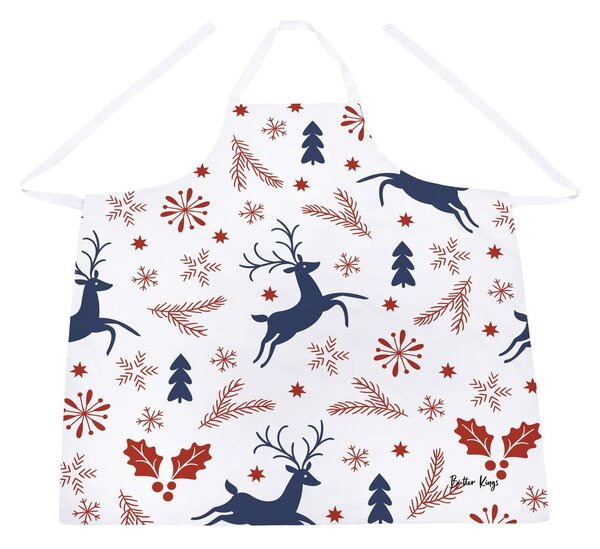 Świąteczny fartuch bawełniany Christmas Symbols – Butter Kings