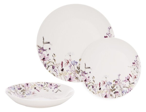 Porcelanowy zestaw talerzy 18 szt. Louka – Orion