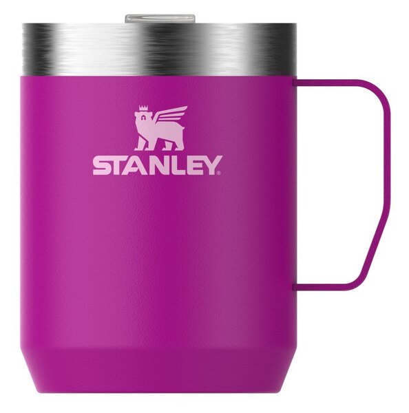 Różowy kubek termiczny ze stali nierdzewnej 230 ml Stay-Hot Camp Mug Violet Blossom – Stanley