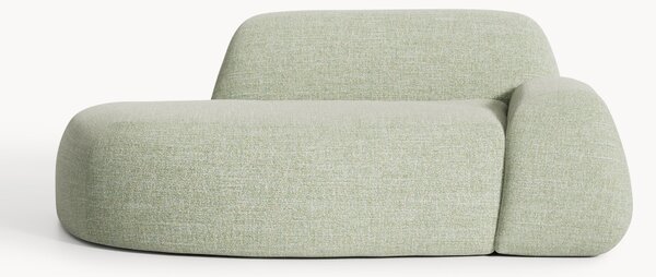 Sofa Bouclé z szezlongiem Wolke (2-osobowa)