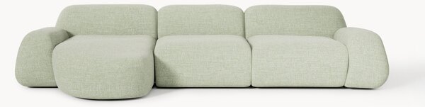 Narożna sofa modułowa Bouclé Wolke (4-osobowa)