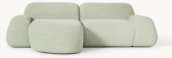 Narożna sofa modułowa Bouclé Wolke (3-osobowa)
