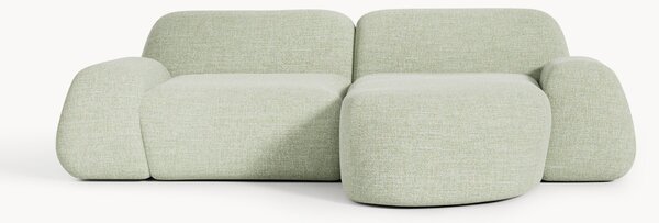 Narożna sofa modułowa Bouclé Wolke (3-osobowa)