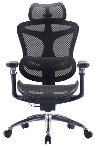 Ergonomiczny fotel do pracy przy biurku Kosmo, zgodny z normą BHP