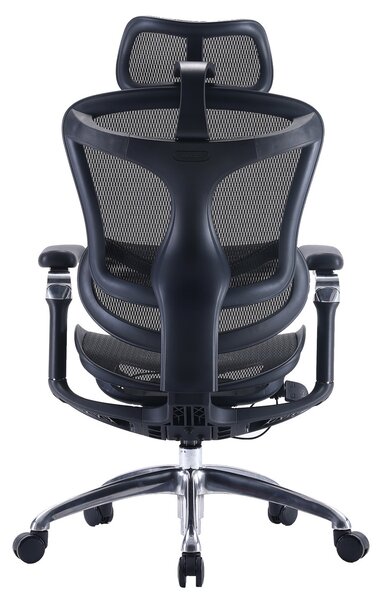 Ergonomiczny fotel do pracy przy biurku Kosmo, zgodny z normą BHP
