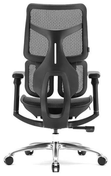 Fotel biurowy z siatki Astro, ergonomiczny, zgodny z normą BHP