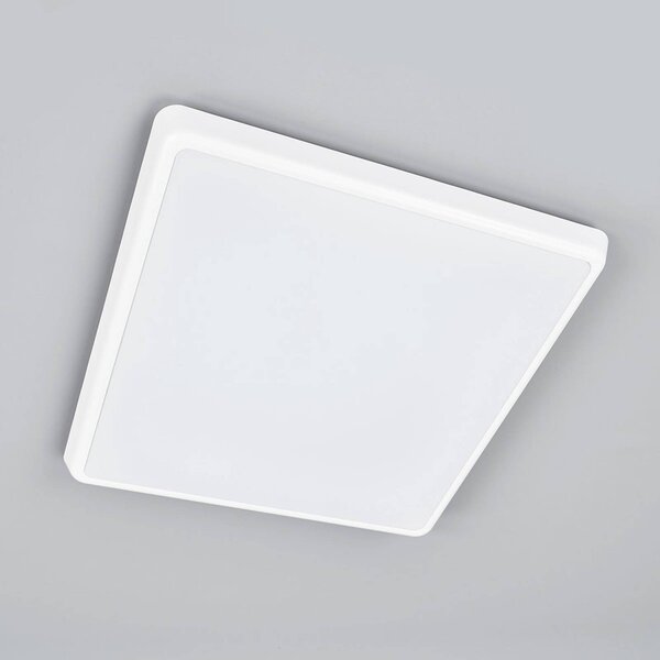 Lampa sufitowa LED Augustin Arcchio, biały / opal, łazienka, tworzywo sztuczne, nowoczesny