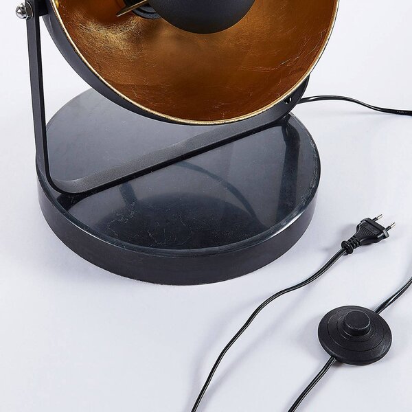 Lampa stojąca Muriel Lindby, czarny, salon / jadalnia, metal, nowoczesny