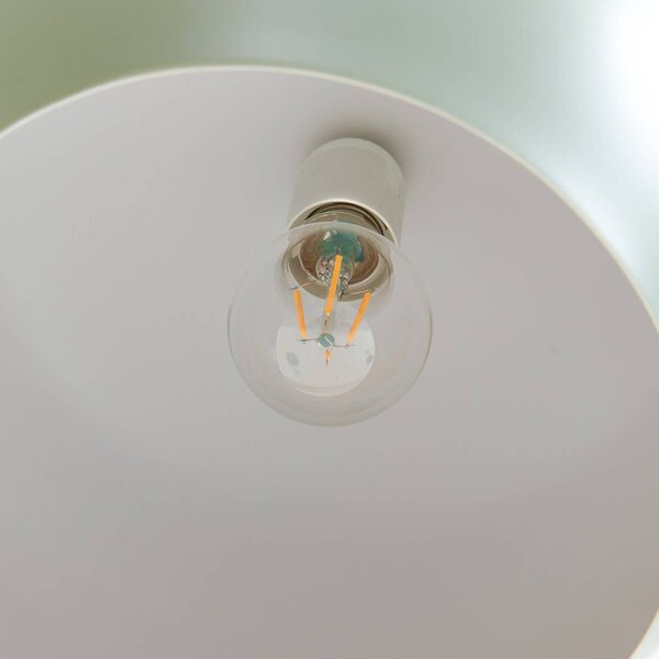 Lampa wisząca Malisa Lucande, możliwość ściemniania, zielony, salon / jadalnia, metal, skandynawski