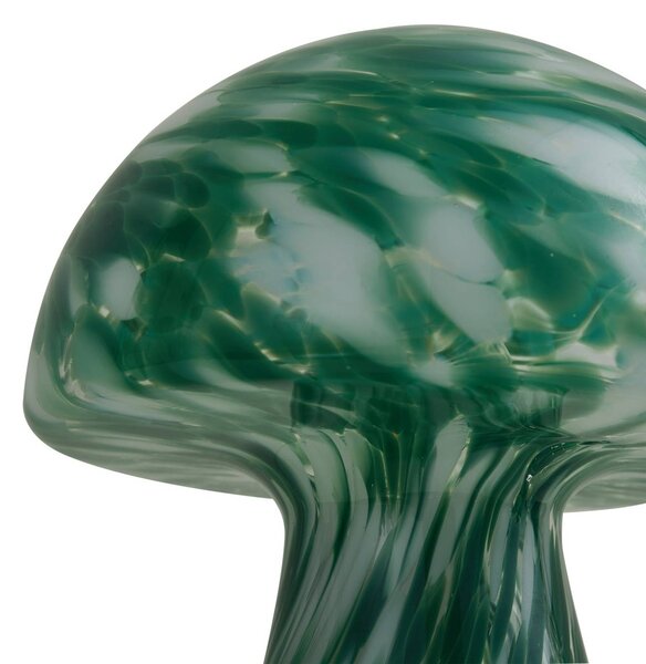 Lampa stołowa Hubi Lindby, zielony, salon / jadalnia, szkło, nowoczesny