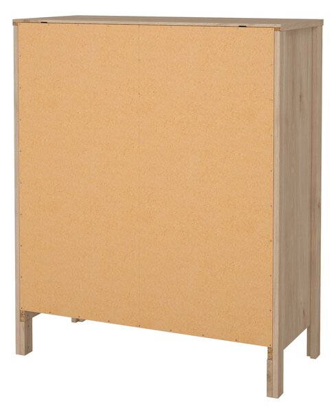 Nowoczesna komoda pokojowa z szufladami Madrid 3+2, jackson hickory