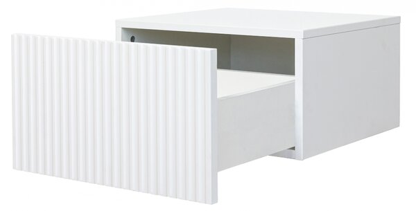 Zestaw szafek nocnych Nicole 46 cm wiszących - biały