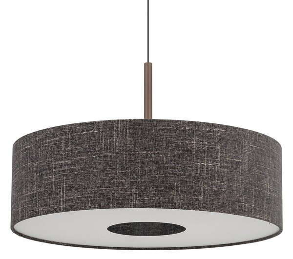 Lampa wisząca Amarela L Nowodvorski Lighting, możliwość ściemniania, czarny, salon / jadalnia, tkanina / materiał / jedwab, nowoczesny
