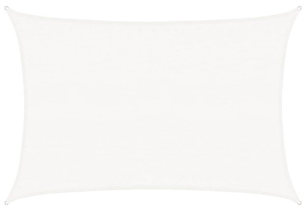 Żagiel przeciwsłoneczny, 160 g/m², biały, 3,5x4,5 m, hdpe