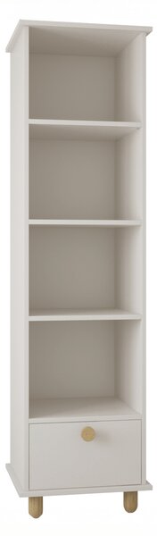 Zestaw mebli dziecięcych SIMPLE 3 el. kaszmir - szafa, komoda, regał