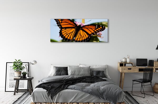 Fotoobraz na płótnie Kolorowy Motyl