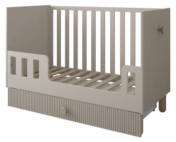 Zestaw mebli niemowlęcych Cozy LOFT Baby kaszmir – łóżeczko, komoda, szafa, szafka