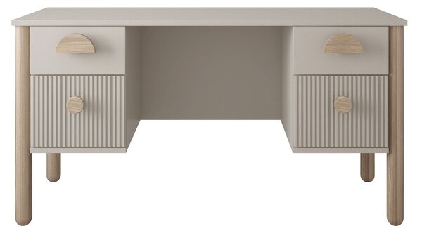 Zestaw mebli młodzieżowych Cozy LOFT Junior kaszmir - szafa, regał, komoda, biurko, szafka nocna