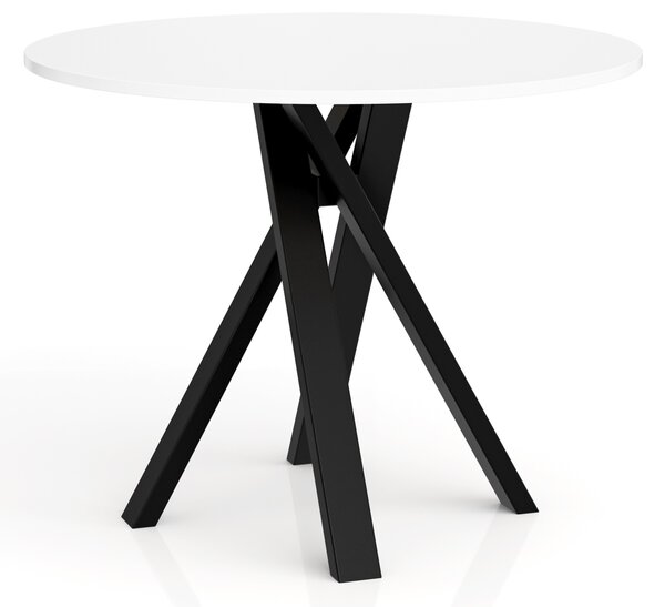 Stół do jadalni Ivo z okrągłym blatem 75 cm