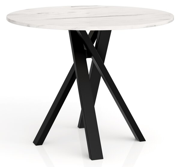 Stół do jadalni Ivo z okrągłym blatem 75 cm